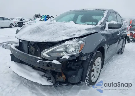 2016 Nissan Sentra S из США, поврежденный, VIN 3N1AB7APXGY298255